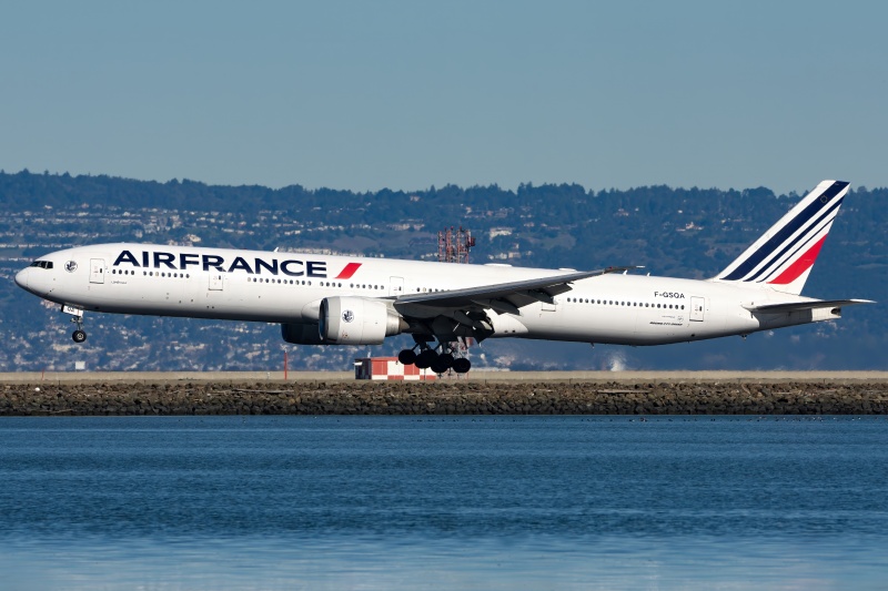 Photo of F-GSQA - Air France Boeing 777-300ER at SFO on AeroXplorer Aviation Database