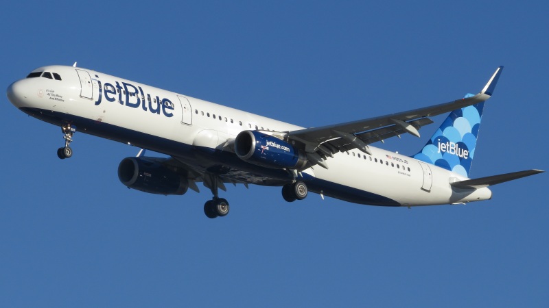 Photo of N955JB - JetBlue Airways Airbus A321-200 at MCO on AeroXplorer Aviation Database