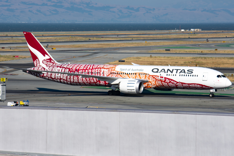 Photo of VH-ZND - Qantas Airways Boeing 787-9 at SFO on AeroXplorer Aviation Database