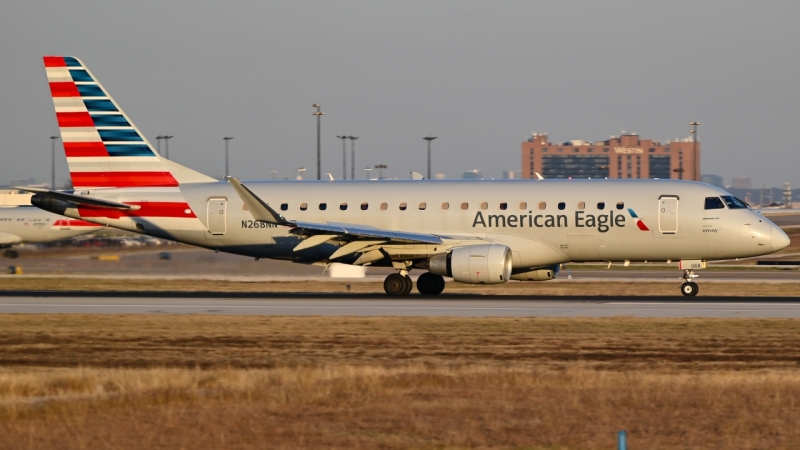 Photo of N268NN - American Eagle Embraer E175LR at DFW on AeroXplorer Aviation Database