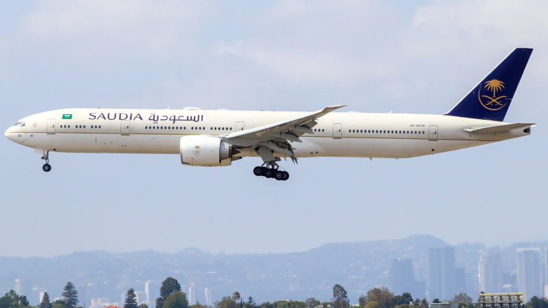 Photo of HZ-AK36 - Saudia Boeing 777-300ER at LAX on AeroXplorer Aviation Database