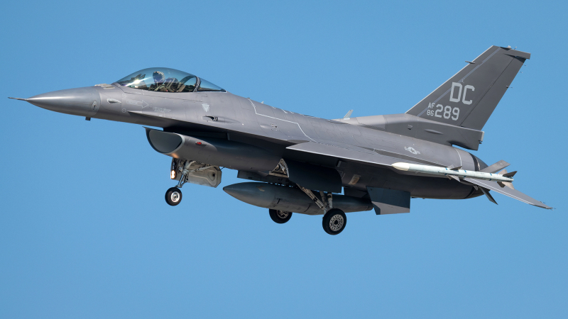 Photo of 86-0289 - USAF - United States Air Force General Dynamics F-16 at ADW on AeroXplorer Aviation Database