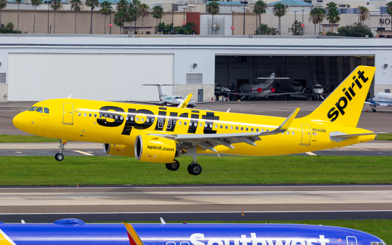 Photo of N940NK - Spirit Airlines Airbus A320NEO at TPA on AeroXplorer Aviation Database