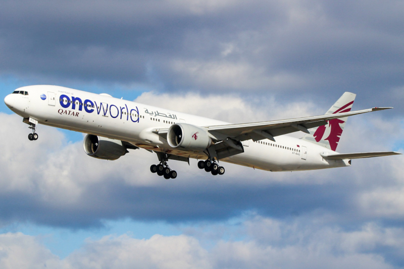 Photo of A7-BAG - Qatar Airways Boeing 777-300ER at ORD on AeroXplorer Aviation Database