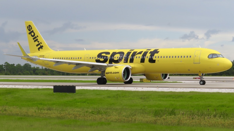 Photo of N712NK - Spirit Airlines Airbus A321NEO at MCO on AeroXplorer Aviation Database