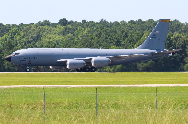 Photo of 580099 - USAF - United States Air Force Boeing KC-135 Stratotanker at SAV on AeroXplorer Aviation Database
