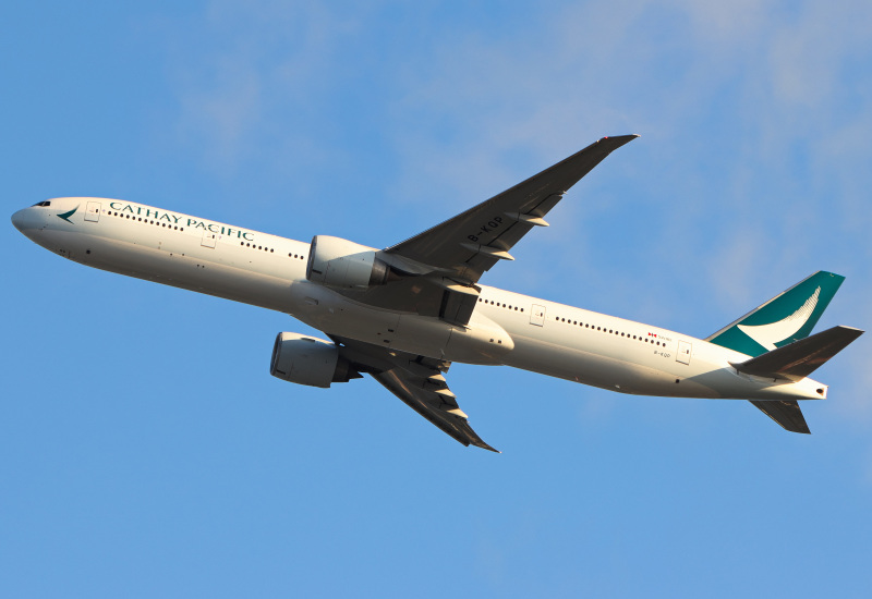 Photo of B-KQP - Cathay Pacific Boeing 777-300ER at HKG on AeroXplorer Aviation Database
