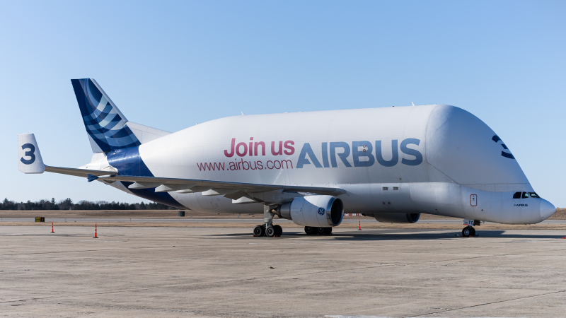 Photo of F-GSTC - Airbus Airbus A300-600ST Beluga at PSM on AeroXplorer Aviation Database