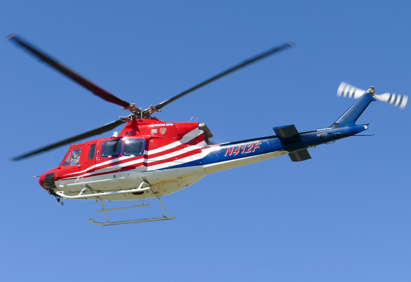 Photo of N412F - PRIVATE Bell 412 at AUS on AeroXplorer Aviation Database