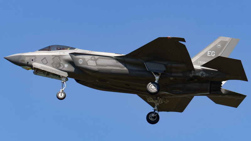 Photo of 14-5089 - USAF - United States Air Force Lockheed Martin F-35 Lightning at MCF on AeroXplorer Aviation Database