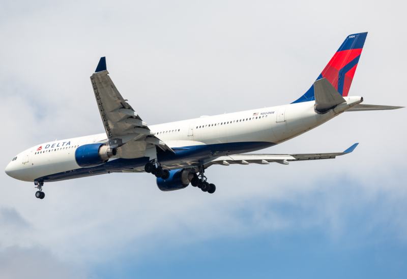 Photo of N804NW - Delta Airlines Airbus A330-300 at JFK on AeroXplorer Aviation Database