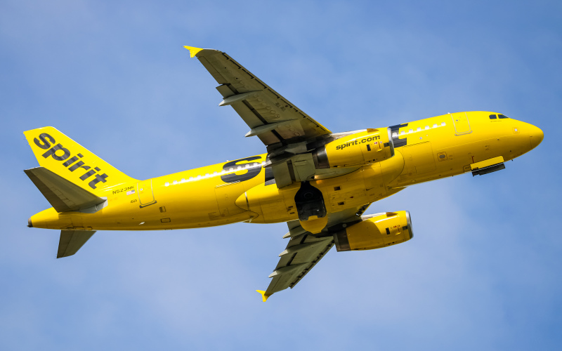 Photo of N523NK - Spirit Airlines Airbus A319 at BWI on AeroXplorer Aviation Database