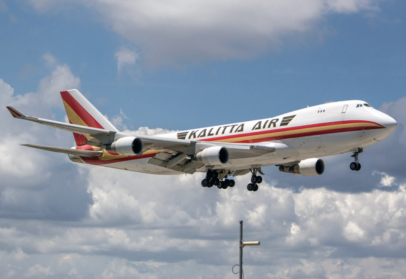 Photo of N705CK - Kalitta Air Boeing 747-400 at MIA on AeroXplorer Aviation Database