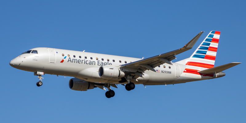 Photo of N293NN - American Eagle Embraer E175 at BWI on AeroXplorer Aviation Database