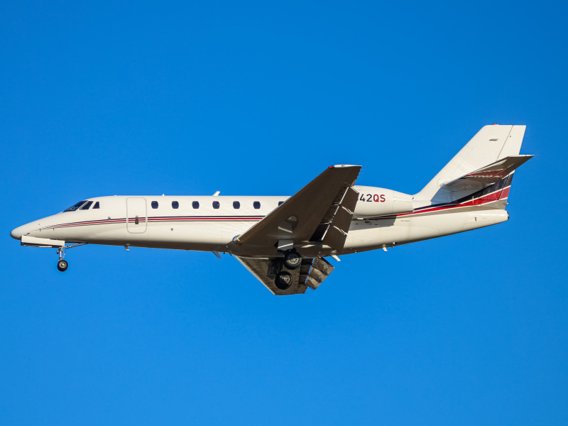 Photo of N342QS - PRIVATE Cessna 680 Citation Sovereign  at IAD on AeroXplorer Aviation Database