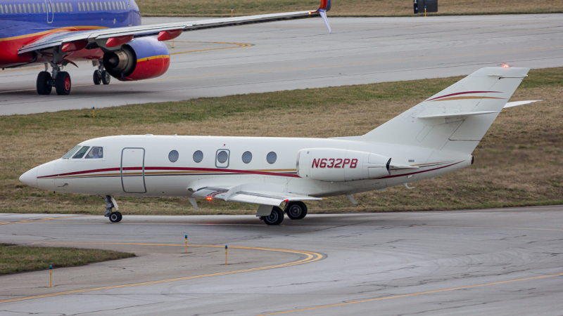 Photo of N632PB - PRIVATE Dassault Falcon 20 at CMH on AeroXplorer Aviation Database