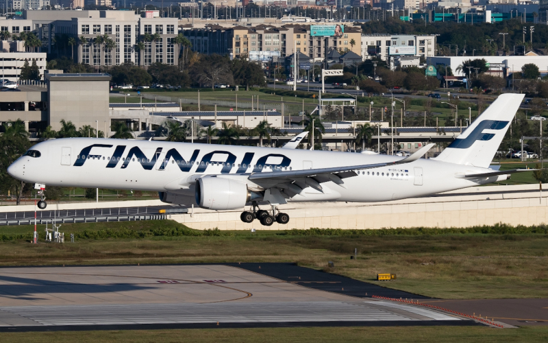 Photo of OH-LWC - Finnair Airbus A350-900 at TPA on AeroXplorer Aviation Database