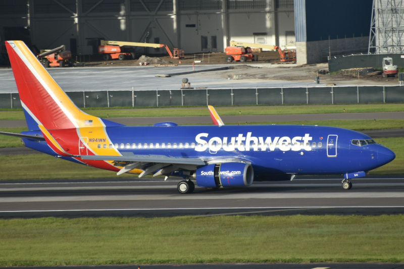 Photo of N941WN - Southwest Boeing 737-700 at TPA on AeroXplorer Aviation Database