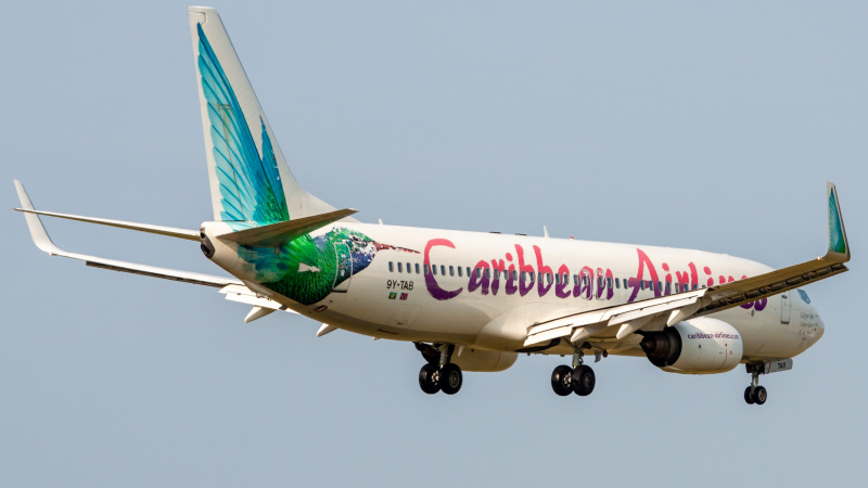 Photo of 9Y-TAB - Caribbean Airlines Boeing 737-800 at IAH on AeroXplorer Aviation Database