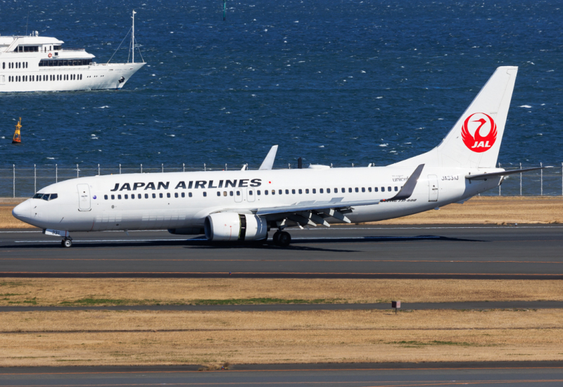 Photo of JA331J - Japan Airlines Boeing 737-800 at HND on AeroXplorer Aviation Database