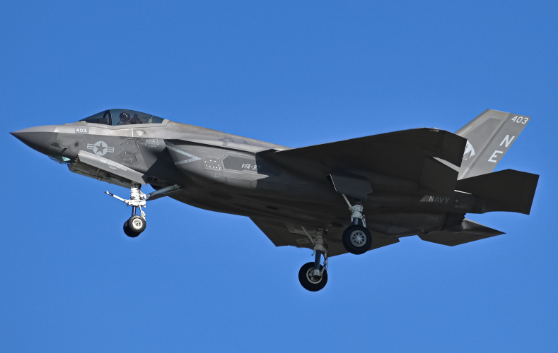 Photo of 169789 - USN - United States Navy Lockheed Martin F-35 Lightning at NZY on AeroXplorer Aviation Database