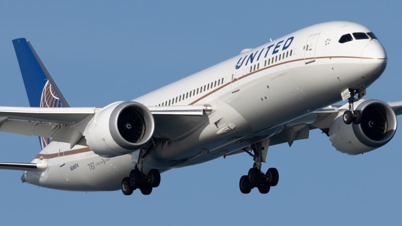 Photo of N24974 - United Airlines Boeing 787-9 at SIN on AeroXplorer Aviation Database
