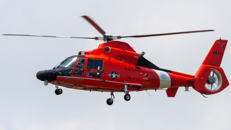 Photo of 6514 - USCG Eurocopter MH-65 at EFD on AeroXplorer Aviation Database