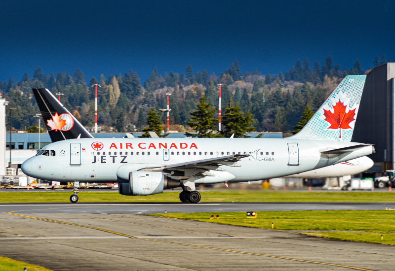 Photo of C-GBIA - Air Canada Jetz Airbus A319 at YVR on AeroXplorer Aviation Database
