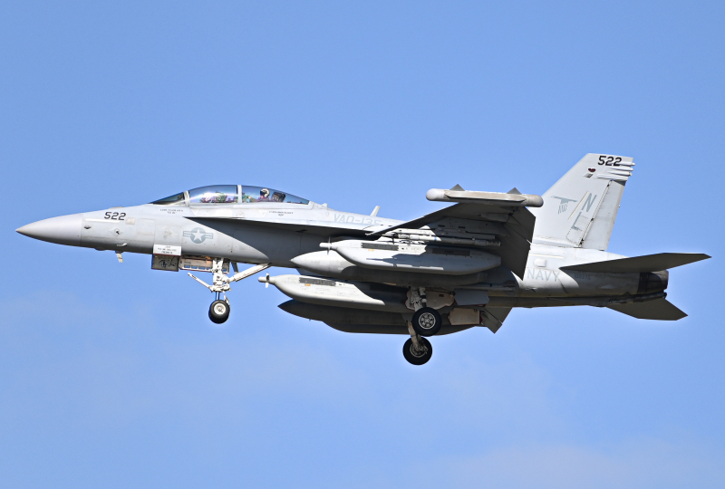 Photo of 168375 - USN - United States Navy Boeing EA-18G Growler at NZY on AeroXplorer Aviation Database