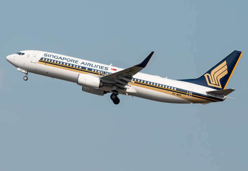 Photo of 9V-MGD - Singapore Airlines Boeing 737-800 at SIN on AeroXplorer Aviation Database