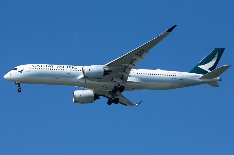 Photo of B-LRB - Cathay Pacific Airbus A350-900 at SFO on AeroXplorer Aviation Database