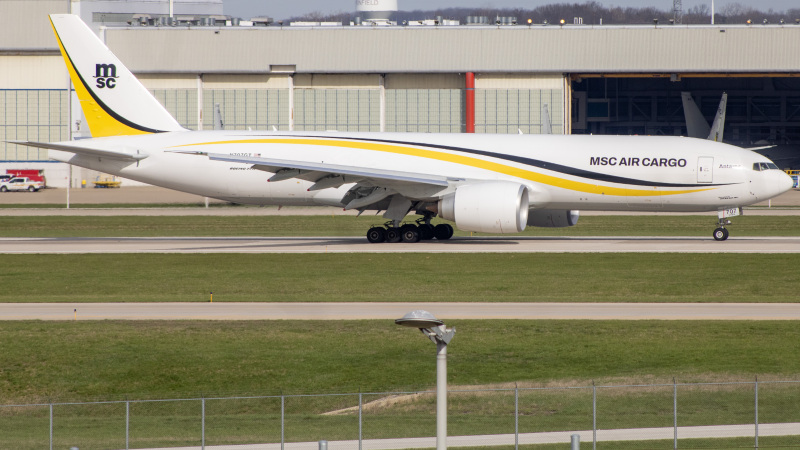 Photo of N707GT - MSC Air Cargo Boeing 777-F at IND on AeroXplorer Aviation Database