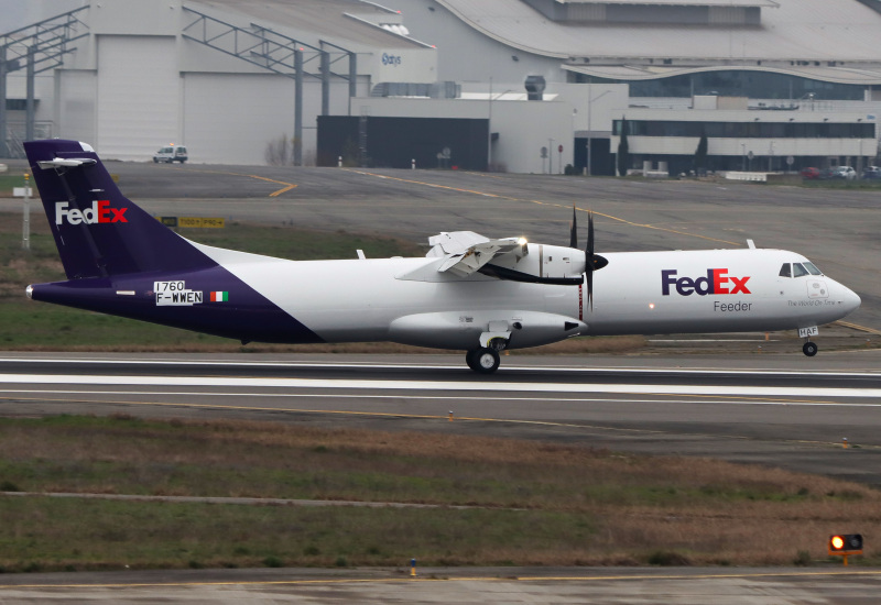Photo of F-WWEN - FedEx ATR 72-600F at TLS on AeroXplorer Aviation Database