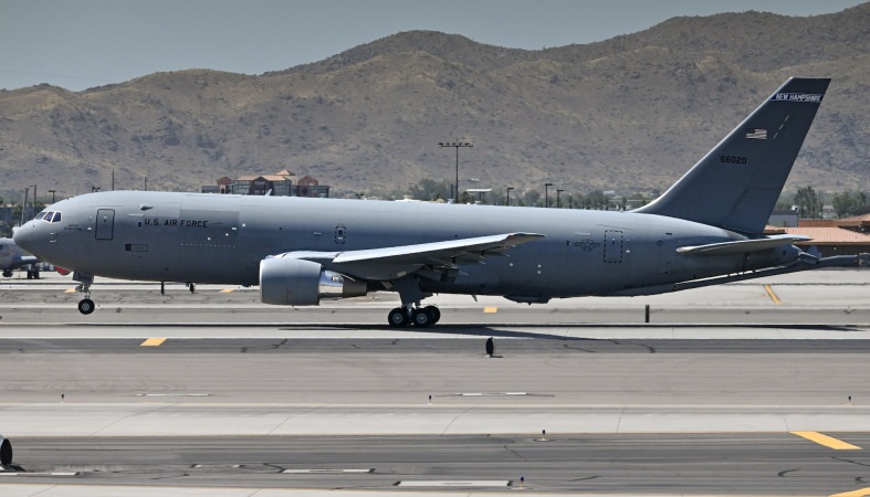 Photo of 16-46020 - USAF - United States Air Force Boeing KC-46A Pegasus at PHX on AeroXplorer Aviation Database