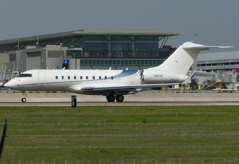 Photo of N80AK - PRIVATE Bombardier Global 5000 at AUS on AeroXplorer Aviation Database
