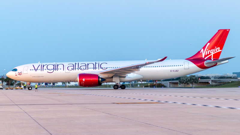 Photo of GVJAZ - Virgin Atlantic Airbus A330-900 at KTPA on AeroXplorer Aviation Database