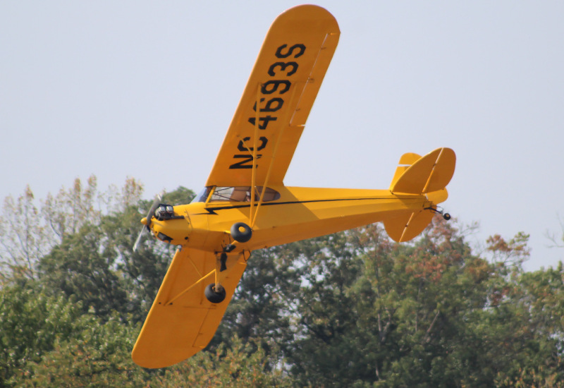 Photo of NC4693S - PRIVATE Piper J-3 Cub at JYO on AeroXplorer Aviation Database