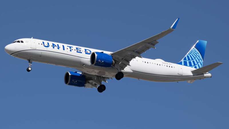 Photo of N14504 - United Airlines Airbus A321NEO at LAS on AeroXplorer Aviation Database
