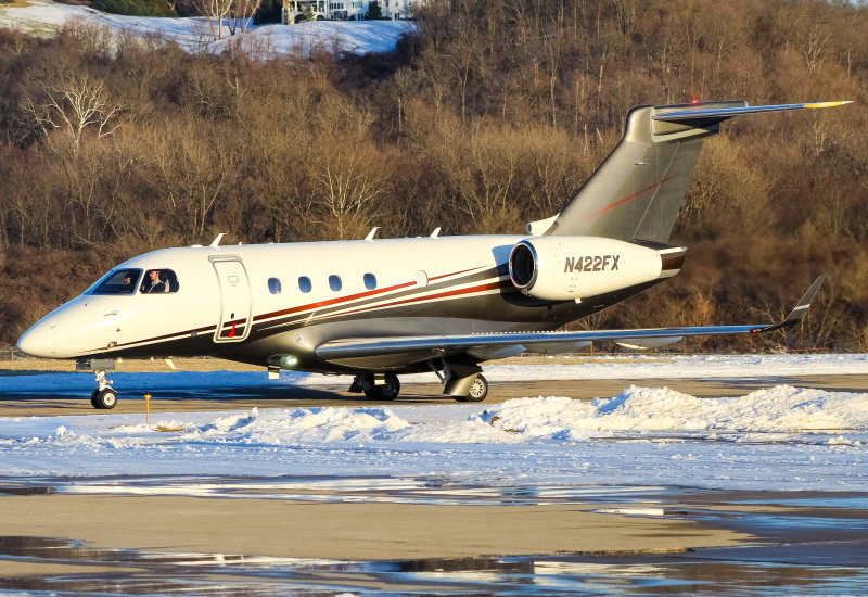 Photo of N422FX - PRIVATE Embraer Legacy 450 at LUK on AeroXplorer Aviation Database