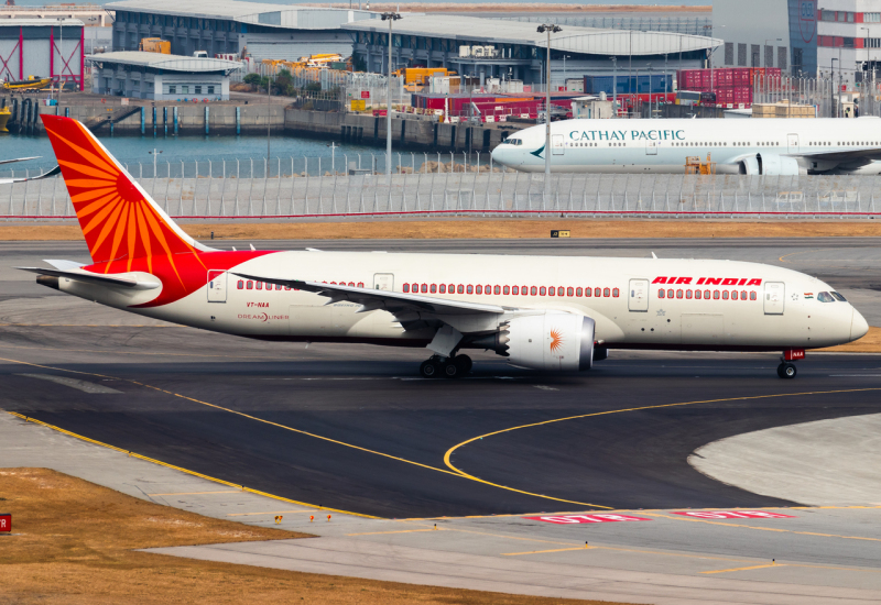 Photo of VT-NAA - Air India Boeing 787-8 at HKG on AeroXplorer Aviation Database
