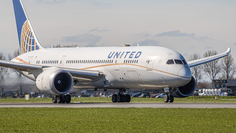 Photo of N26906 - United Airlines Boeing 787-8 at AMS on AeroXplorer Aviation Database