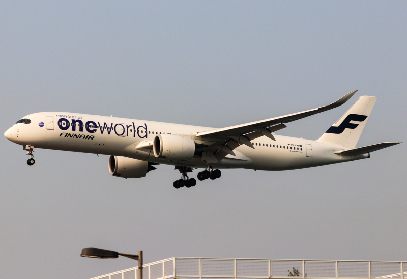 Photo of OH-LWB - Finnair Airbus A350-900 at HKG on AeroXplorer Aviation Database