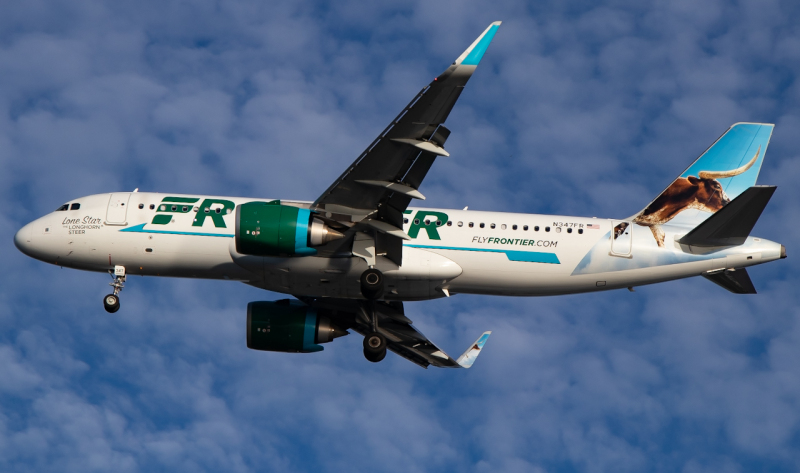 Photo of N347FR - Frontier Airlines Airbus A320NEO at TPA on AeroXplorer Aviation Database