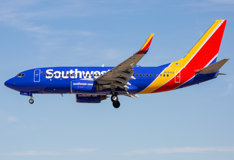 Photo of N7845A - Southwest Airlines Boeing 737-700 at BWI on AeroXplorer Aviation Database