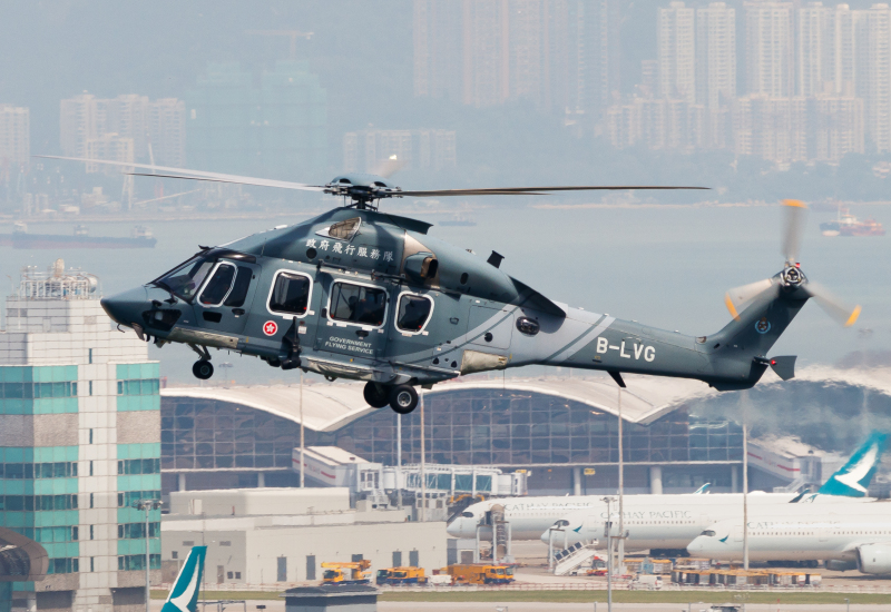 Photo of B-LVG - Government Flying Service Airbus H175  at HKG on AeroXplorer Aviation Database