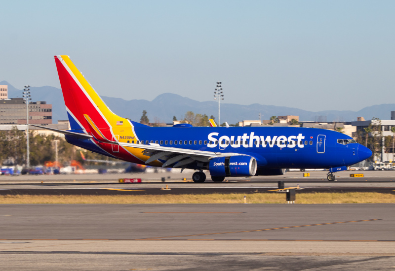 Photo of N455WN - Southwest Airlines Boeing 737-700 at SNA on AeroXplorer Aviation Database