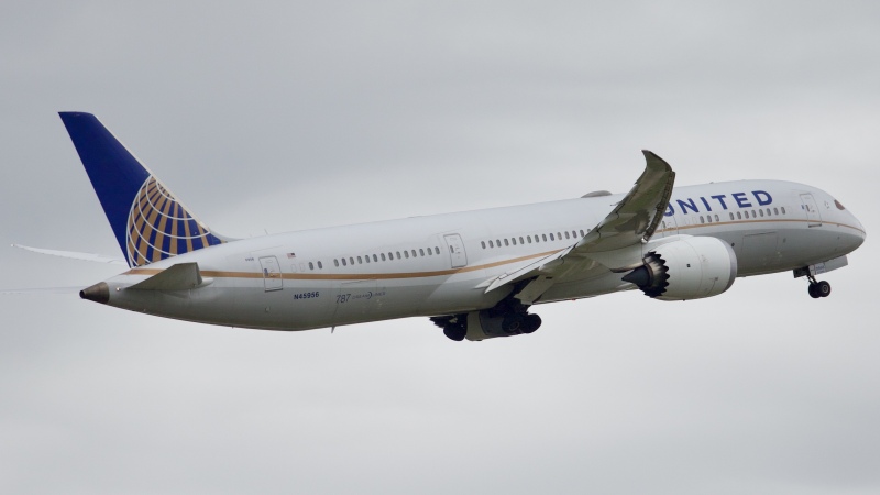 Photo of N45956 - United Airlines Boeing 787-9 at IAH on AeroXplorer Aviation Database