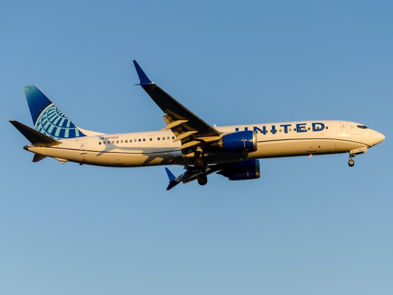 Photo of N47524 - United Airlines Boeing 737 MAX 9 at EWR on AeroXplorer Aviation Database