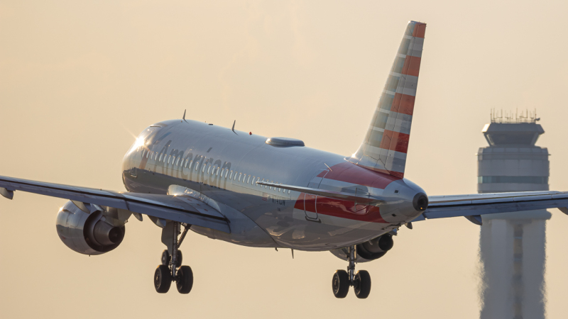 Photo of N741UW - American Airlines Airbus A319 at CMH on AeroXplorer Aviation Database