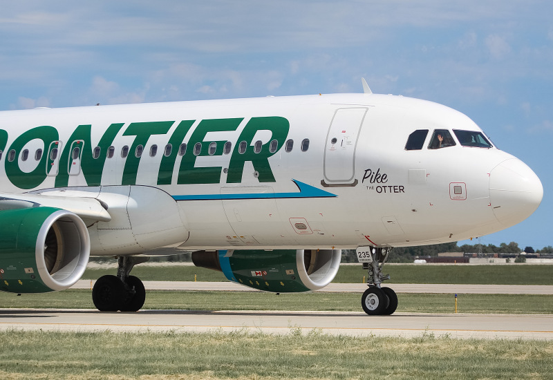 Photo of N235FR - Frontier Airlines Airbus A320 at MKE on AeroXplorer Aviation Database